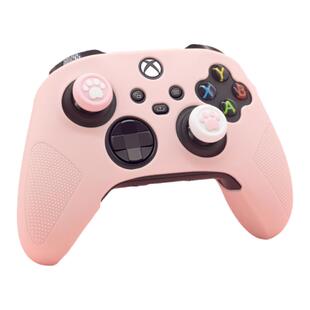 XBOXONE手柄硅胶套XBOX Series手柄保护套游软手柄软胶套送猫爪帽