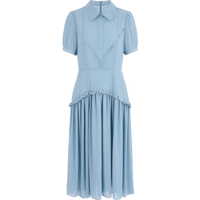 BORAAKSU泡泡袖连衣裙