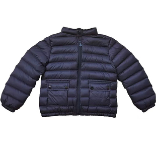 小满鹅女童羽绒服短款轻薄男女童三防洋气中大童95白鸭绒保暖外套