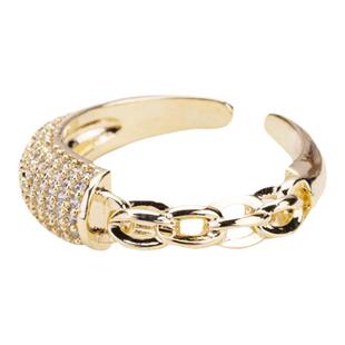 贩卖焦虑丨法式复古中古回流蛇形轻奢不掉色高级感小众开口戒指女