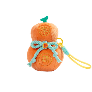 武当山铁拐李葫芦毛绒玩偶包包挂件道家八宝文创礼物书包挂饰