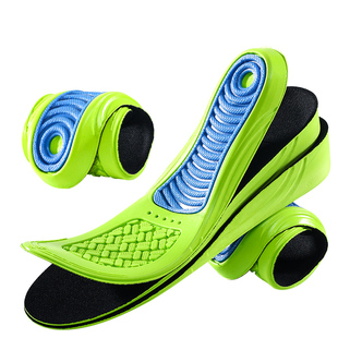 增高鞋垫男吸汗防臭软超软久站女内增高舒适隐形马丁靴运动鞋垫