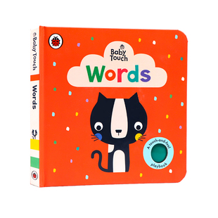 Ladybird Baby Touch小瓢虫宝宝触摸书系列英文原版绘本Busy Day爸爸妈妈ABC数字颜色形状单词动物生日快乐圣诞节感官训练playbook