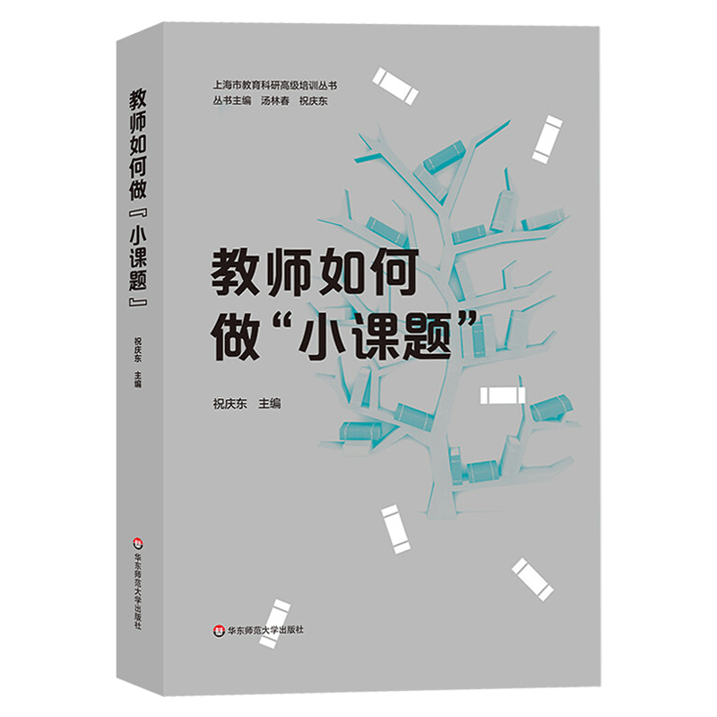 教师如何做小课题 上海市教育科研 培训丛书 中小学教育 幼儿园教师教学用书 学前教育专业幼儿教师书籍 教育类理论书籍