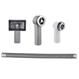 厨房洗菜盆水槽配件盆侧小孔方形溢水器陶瓷盆圆形溢水头小软水管