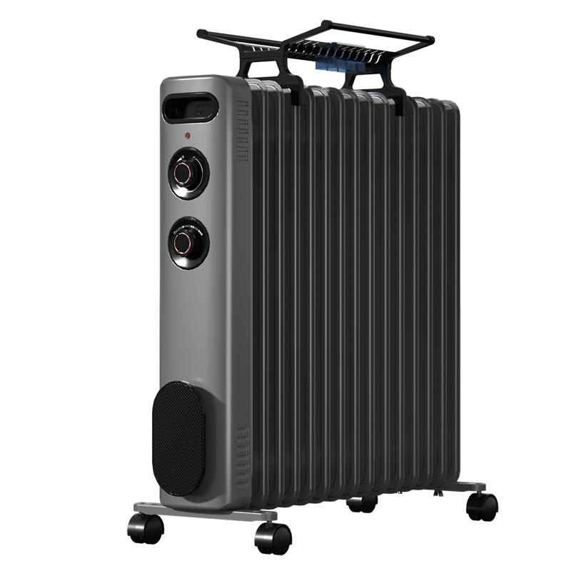 四季沐歌油汀家用電暖器取暖神器電熱立式省電靜音油丁電暖氣節(jié)能