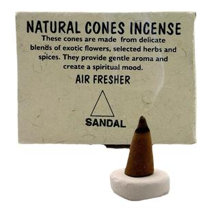 LOTUS印度手工塔香小众锥香家用室内冥想瑜伽熏香净化空气送香托