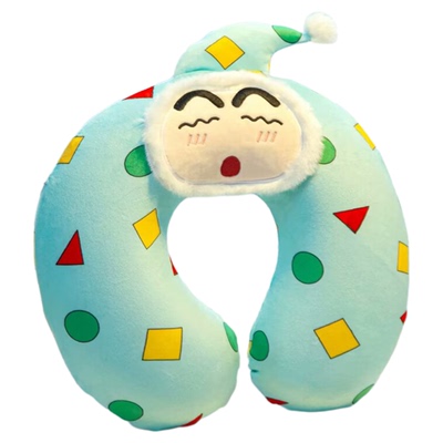 可爱卡通蜡笔小新U型枕