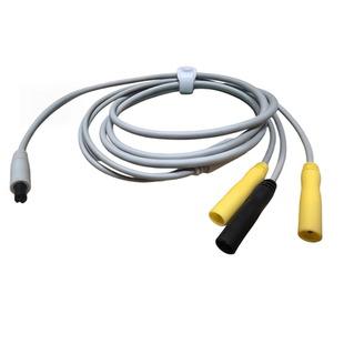 适配翔宇医疗吞咽神经肌肉电刺激仪器连接线 导线一拖三理疗线