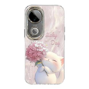适用VIVOS30PPromini手机壳20新款19高级S18绣球猫咪可爱全包S17t防摔硅胶散热16外壳镜头膜15支架挂绳保护套