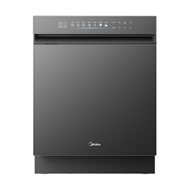 美的小西梅洗碗机家用全自动22套P80嵌入式大容量消毒烘干一体