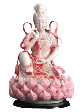 德化陶瓷飘带观音白瓷