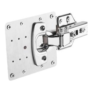 不锈钢柜门铰链修复片固定板合页板修复神器安装板修补板片加固板