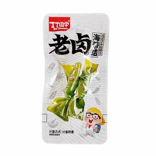 丁丁同学老卤海带结即食袋装休闲小包装428g香辣下酒菜网红零食