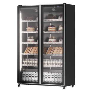 荣事达立式蛋糕展示柜商用冰箱冷藏保鲜柜甜品烘焙风冷柜网红冰柜