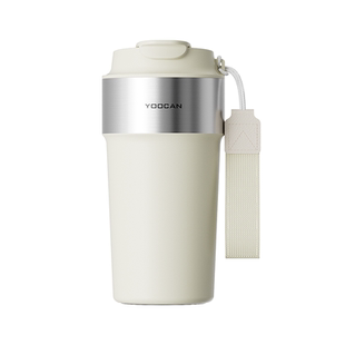 裕川兰心咖啡杯外出咖啡杯陶瓷覆层内胆保温杯男女不锈钢随行杯子