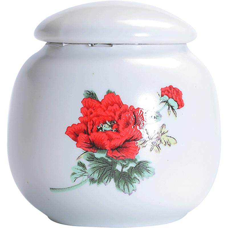 迷你陶瓷小号普洱花红定制logo