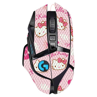 适用罗技鼠标贴G502G502XXPLUS防滑贴Hero无线手汗吸汗高颜值外设