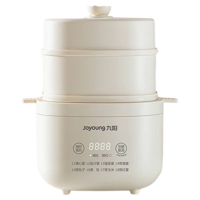 九阳电蒸锅2025年新款家用小型煮蛋器三层多功能蒸锅早餐蒸蛋神器