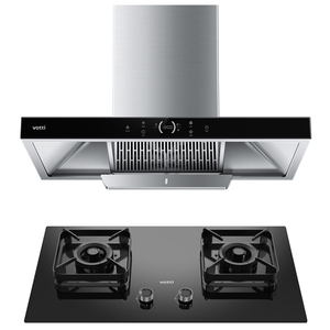 华帝油烟机燃气灶套装组合抽油烟机燃气灶热水器厨房家用多件套