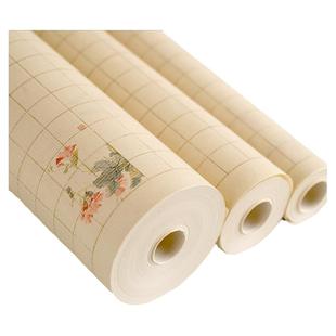 景阳阁诗情花意长卷微喷作品纸方格竖格小楷书法专用纸毛笔书法专用格子纸楷书行书花笺纸半生熟状元笺练习纸