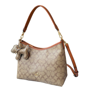 品牌女包高级感真皮腋下包老花斜挎包2025新款通勤百搭单肩托特包