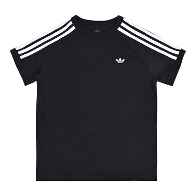 Adidas阿迪达斯新款儿童装三叶草男大童短袖经典百搭T恤KE0919