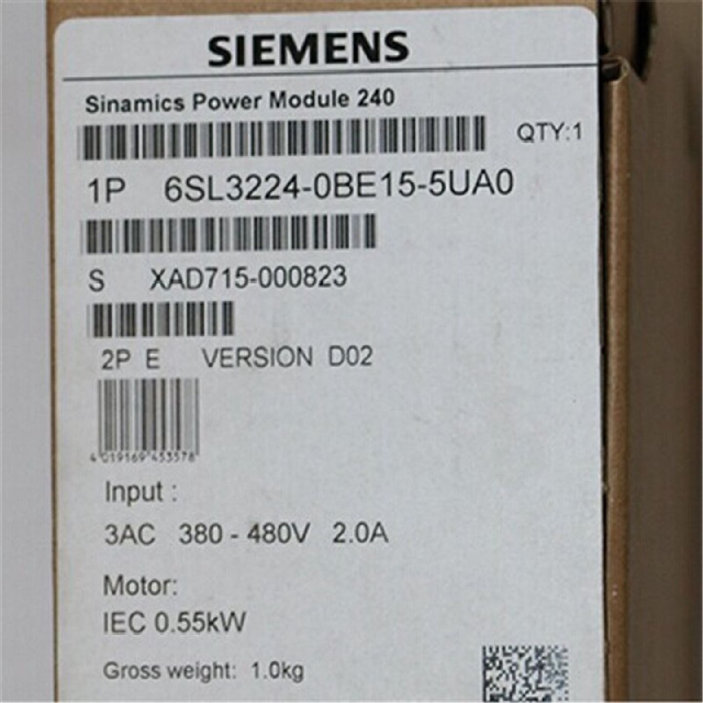 议价6SL3224-0BE15变频器
