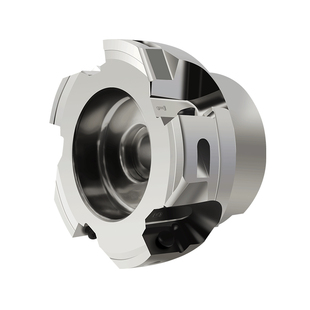 数控铣刀盘90度平面直角R0.8刀盘BAP400R-50-80-125 套装加工中心