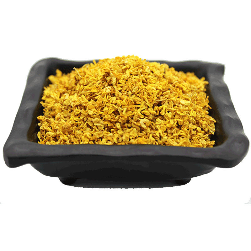 懿家 上等干桂花天然食用桂花草叶50g罐装烘干浓香黄金泡水桂花茶