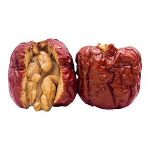 枣夹核桃仁3颗独立装香甜营养新疆小枣香核桃脆500g/装桂锡荟广东