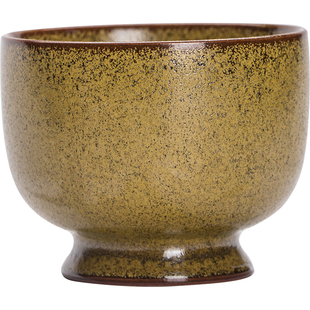 陶瓷茶杯龙泉手工青瓷茶叶末釉主人杯单杯功夫高端品茗杯个人专用