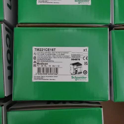 议价施耐德全新原装控制器TM221CE16T、CE16R，现货销