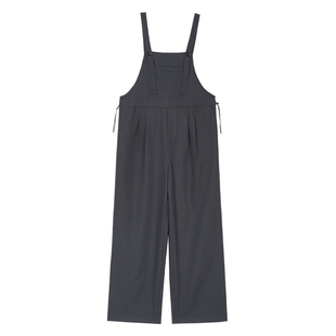 ellieluke孕妇背带裤2026新款春季外穿无托腹不勒肚子直筒阔腿裤