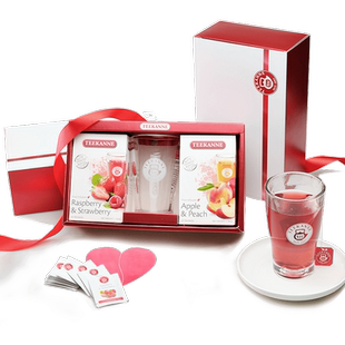 Teekanne水果茶包礼盒WMF水晶杯花茶进口茶叶送礼生日新年货礼盒