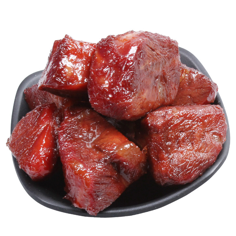长春阿满食品酱卤牛肉粒真空小包牛肉类