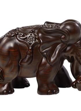 资深匠人大象黑檀木中式