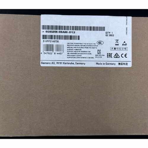 议价6GK5208-0BA00-2FC2 西门子交换机XC208 6GK5208-0BA00-2FC2