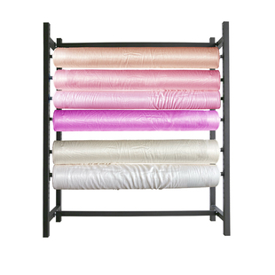 布卷纺织面料展示架定制样布布卡布料陈列架服装吊卡色卡皮革架子