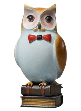 【顺丰包邮】书桌猫头鹰铜摆件