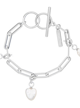 pearlona钱币挂坠手链巴洛克珍珠