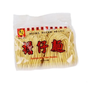 中国台湾度小月担仔面刀削面荞麦面关庙面耐煮有嚼劲手工制作面条