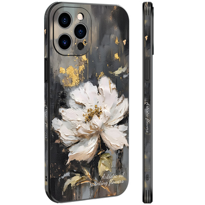 磁吸贴皮金箔花朵时尚小清新