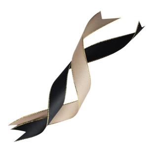 1.5丝带金边绸带礼物高级包装鲜花彩带花艺包花丝带绑包织带