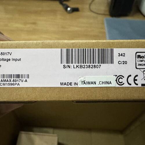 议价研华AMAX-5017V 6路电压输入模块，适合工业自动化、PLC扩展