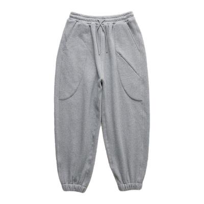 GANDER环纺拼接宽松拳击卫裤