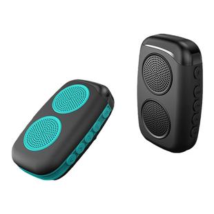 DOSS收音机可插卡随身听中老年人晨练计步蓝牙音箱户外便携式音响