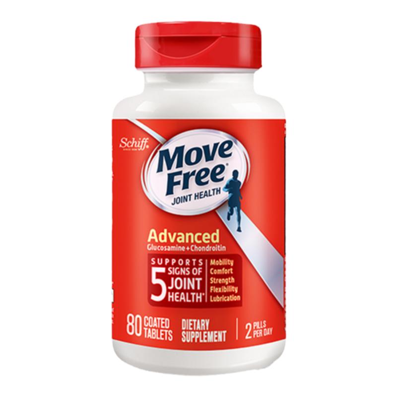 MoveFree益节氨糖软骨素官方旗舰氨维骨力安糖中老年膝盖关节疼痛
