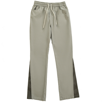 烦恼的Octopusl微喇迷彩拼接长裤