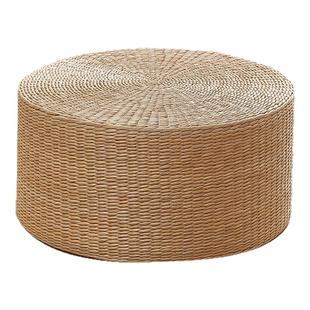 草编蒲团坐垫草席家用地上日式榻榻米阳台飘窗蒲草垫子艾灸坐墩